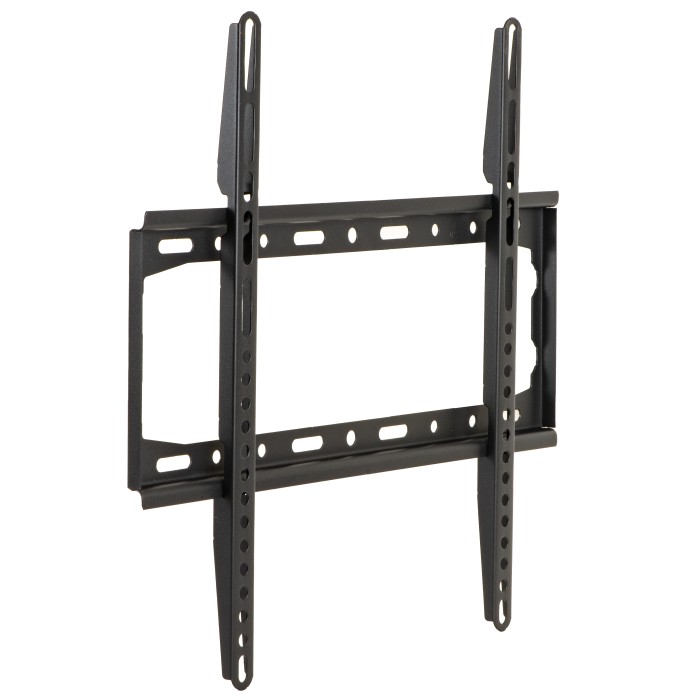 STAFFA A MURO ULTRA SLIM SUPPORTO TV 26-60' LED/LCD FINO A 50 KG E VESA 400X400