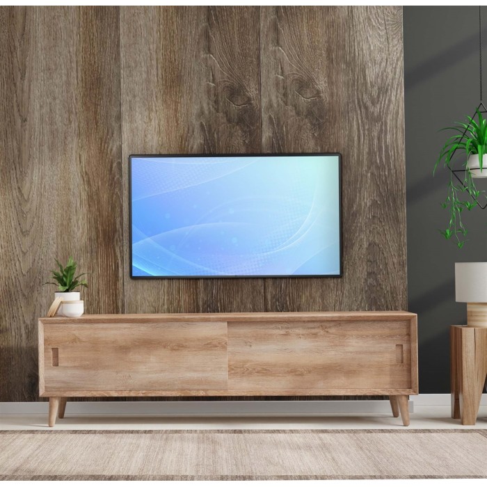 Supporto montor a muro per schermi 40-75' fino a 80 Kg