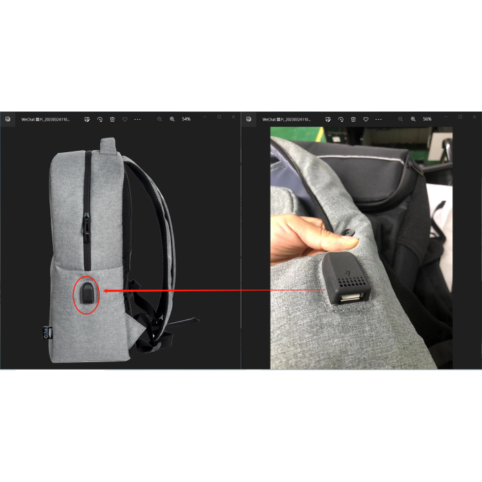 ZAINO IN RPET ECOLOGICO PER NOTEBOOK 15,6'
