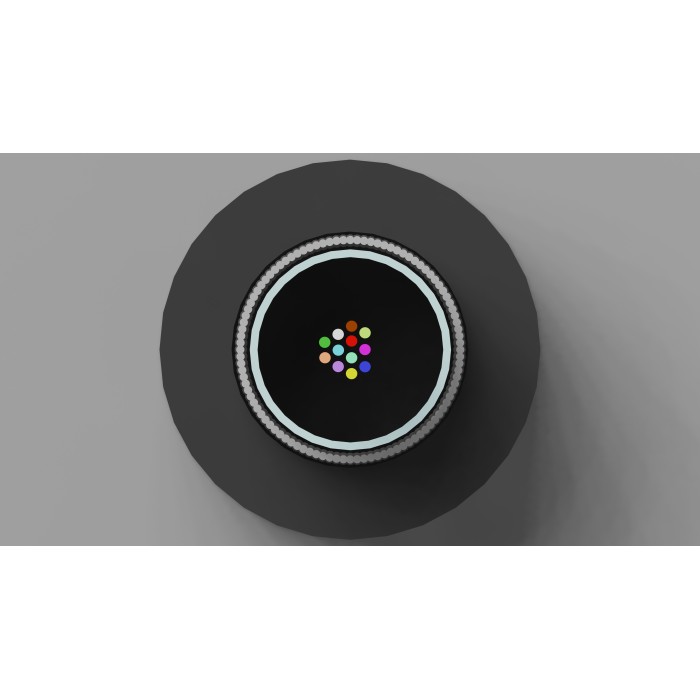 CAVO FIBRA OTTICA DA ESTERNO DIELETTRICO  OM3 ANTIRODITORE 12 FIBRE (AL METRO)
