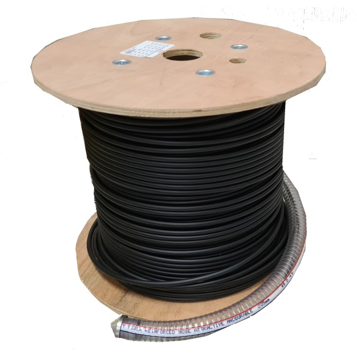 MATASSA CAVO FIBRA OTTICA LC-LC OM3 MT 200 2 FIBRE CON GANCIO TRAINO
