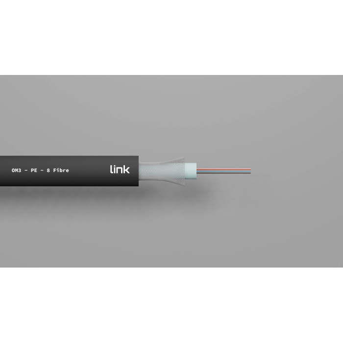 CAVO FIBRA OTTICA DA ESTERNO DIELETTRICO OM3 ANTIRODITORE 8 FIBRE (AL METRO)