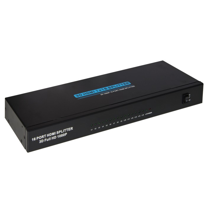 SPLITTER 16 PORTE HDMI RISOLUZIONE 1080P