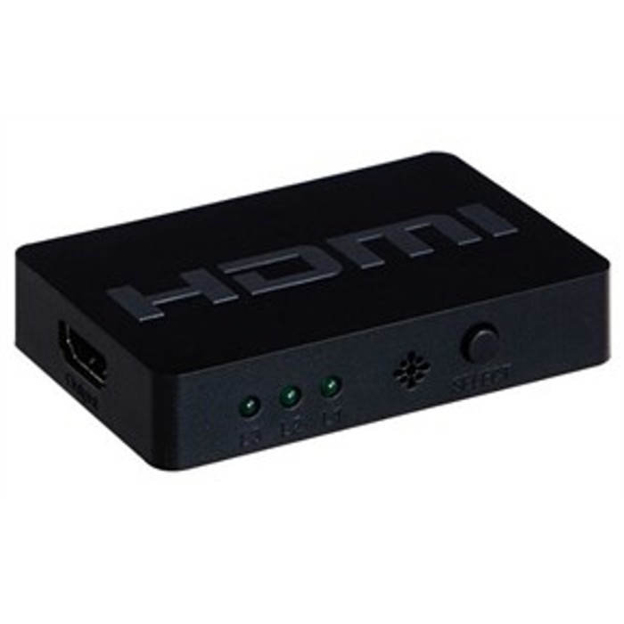MINI SWITCH HDMI? 4kX2k@30Hz CON 3 PORTE CON TELECOMANDO