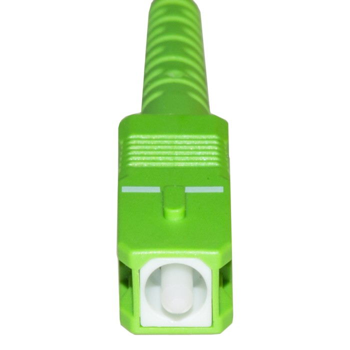 CAVO FIBRA OTTICA APC LC A APC SC SINGLEMODE SIMPLEX  MT.5
