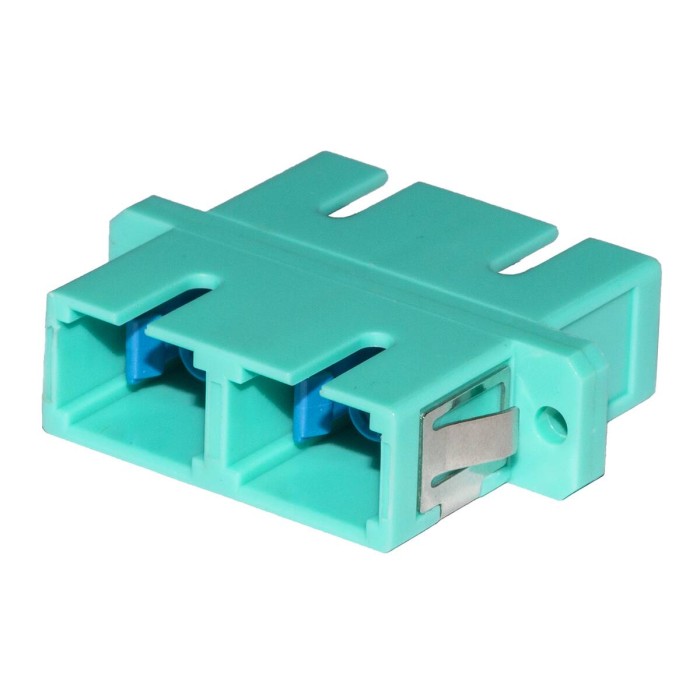 ADATTATORE FIBRA OTTICA SC/SC MULTIMODE DUPLEX OM3