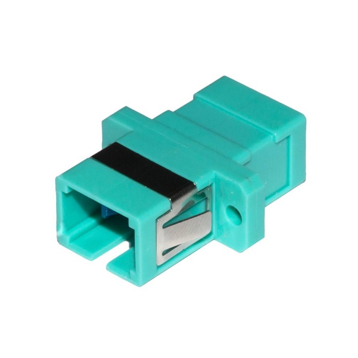 ADATTATORE FIBRA OTTICA SC/SC MULTIMODE SIMPLEX OM3 UPC
