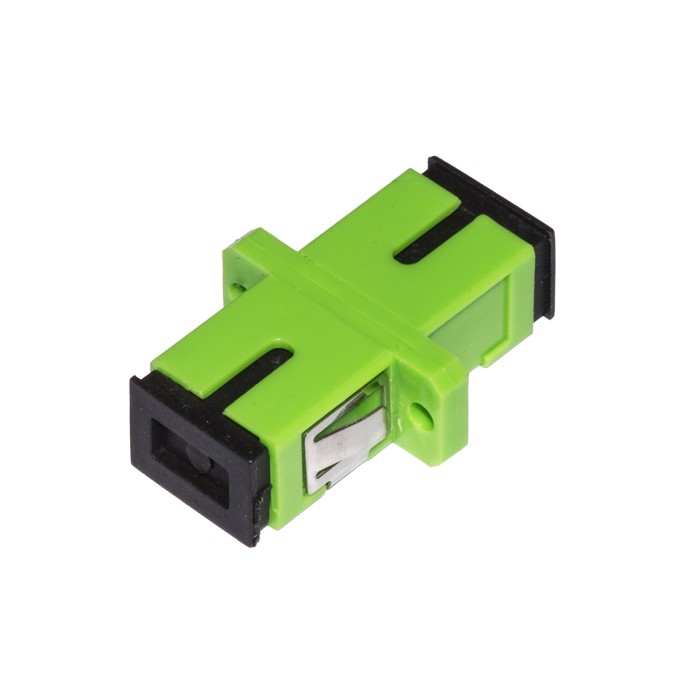 ADATTATORE FIBRA OTTICA SC/SC APC SIMPLEX SINGLEMODE