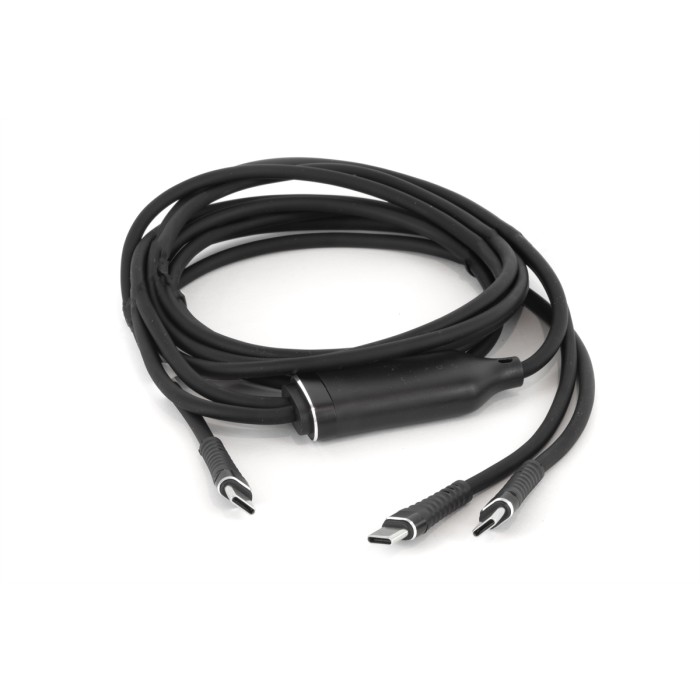 CAVO SDOPPIATORE USB-C CARICABATTERIA 100 WATT MT 1