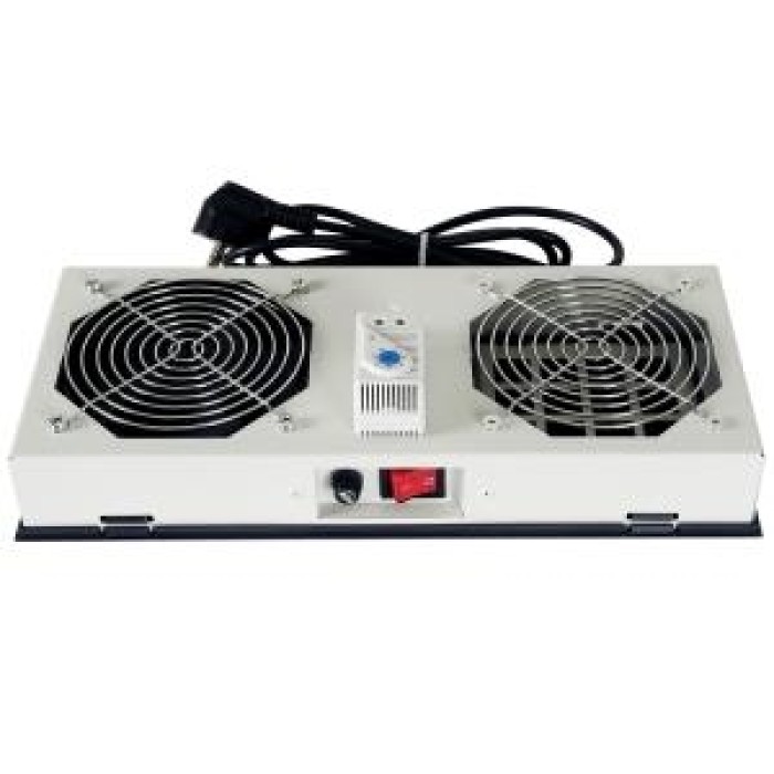 VENTOLA CON TERMOSTATO PER ARMADI RACK 19' DA MURO SERIE EAVI E IZZI