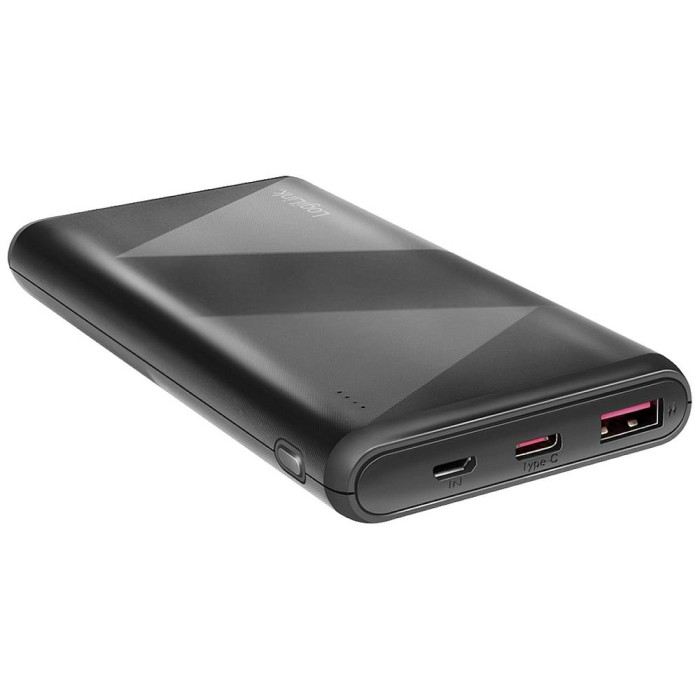 Power bank 10000 mAh, con 1x USB-A QC 3.0 & 1x USB-C PD 2.0