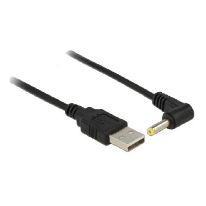 CAVO DI ALIMENTAZIONE USB DC 5,5 X 2,50MM 90? 1,5 MT