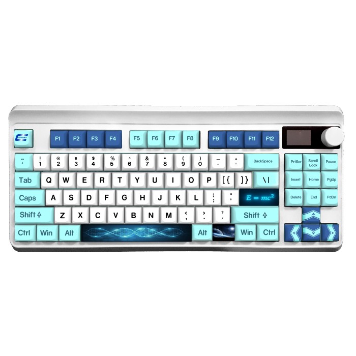 Tastiera Cortek Science Switch Kailh Box bianca Bluetooth