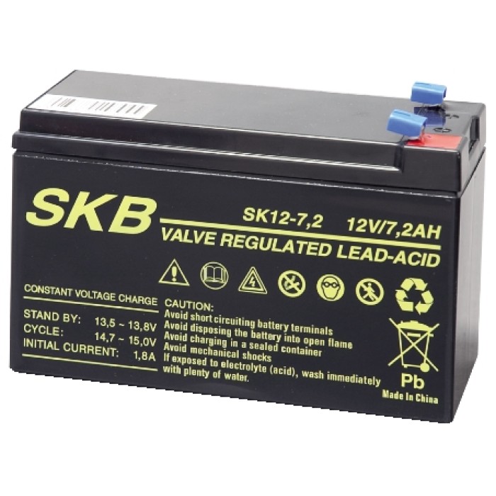 Batteria al piombo 12V 7,2AH