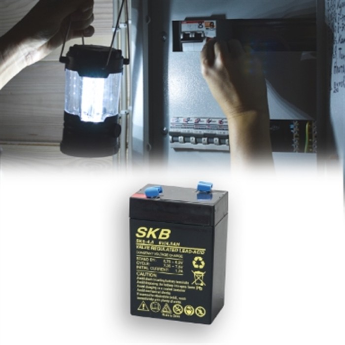 BATTERIA 6V 4.5AH 70X48X101