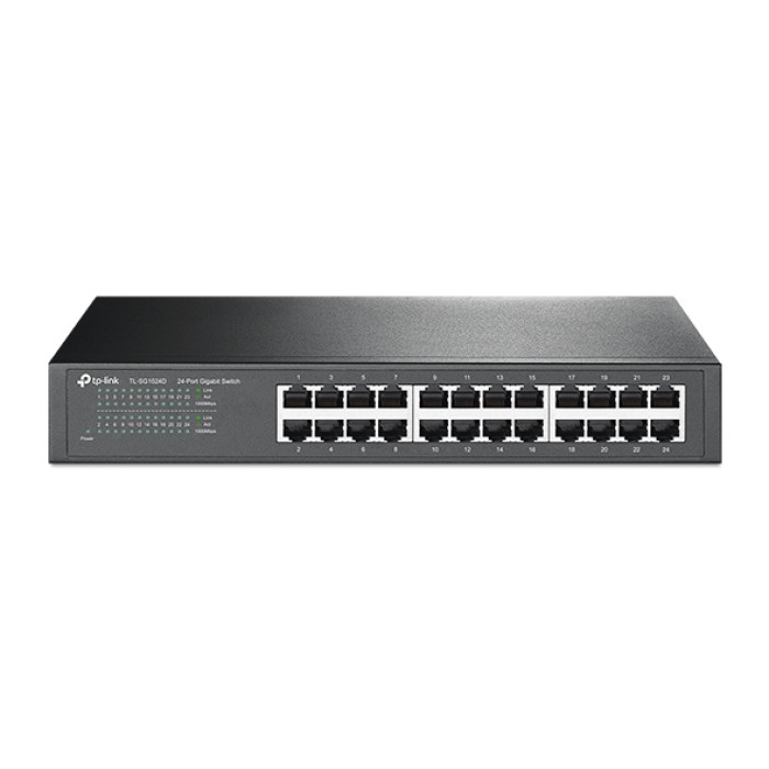 SWITCH DI RETE 24 PORTE GIGABIT DESKTOP/RACK