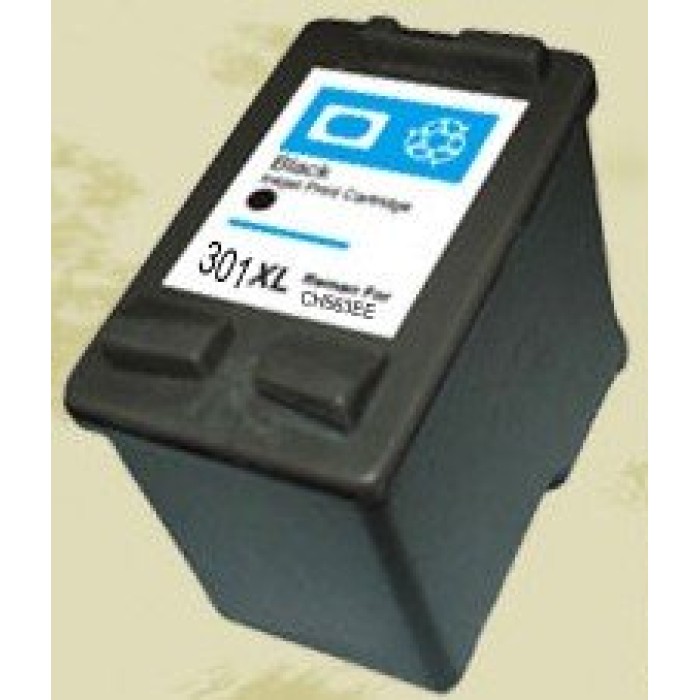 CARTUCCIA COMPATIBILE HP 301XL DESKJET 1000CSE, HP1000 CXI, HP 1050 ALL IN ONE, HP 2050 ALL IN ONE, HP 3000 NERO  CH563EE