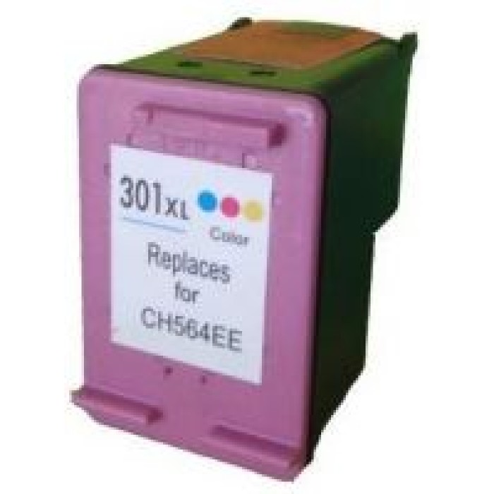 CARTUCCIA COMPATIBILE  HP 301XL DESKJET 1000CSE, HP1000 CXI, HP 1050 ALL IN ONE, HP 2050 ALL IN ONE, HP 3000 COLORE CH564EE
