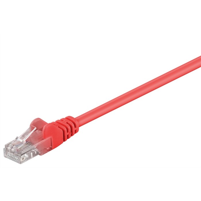 Cavo patch cat5e utp 2,0 mt colore rosso