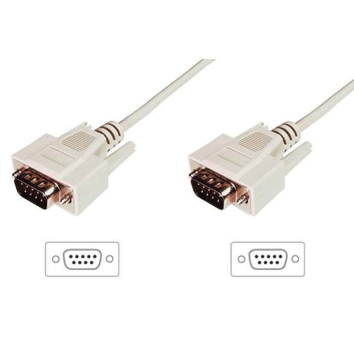 CAVO PROLUNGA PER MODEM- MOUSE ECC. PIN-TO-PIN (MODEM CABLE) 9 POLI MASCHIO/MASCHIO MT.3 (AK 174 3M)