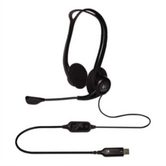 CUFFIE CON MICROFONO PC 960 USB LOGITECH