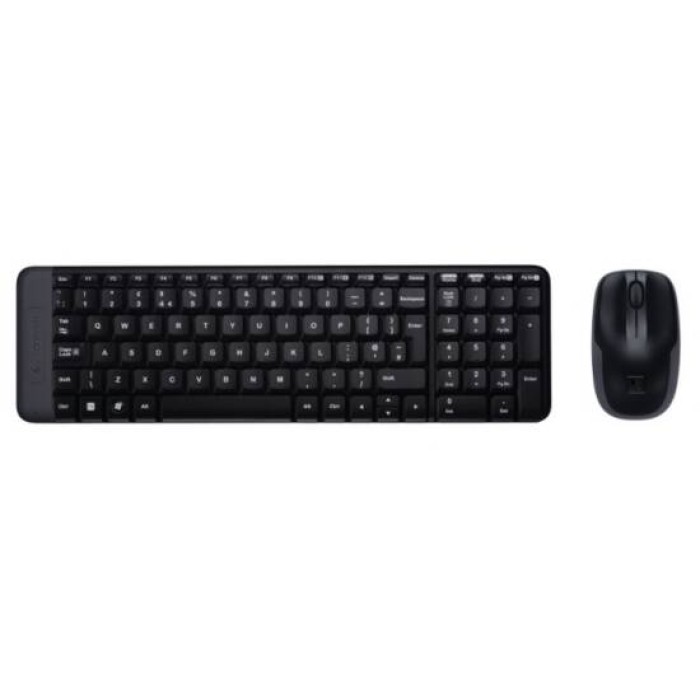 KIT TASTIERA E MOUSE WIRELESS MK220 LOGITECH