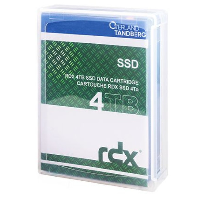 OVERLAND TANDBERG 8886-RDX OVERLAND-TANDBERG RDX SSD 4TB CARTRIDGE (SINGLE)