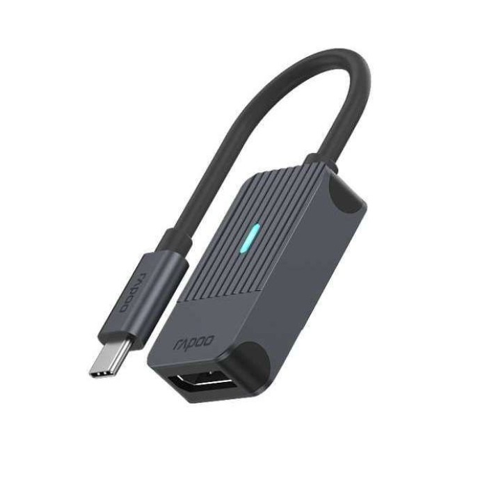 RAPOO 11407 UCA-1005 PREMIUM USB-C TO DP ADAPTER SPACE GREY