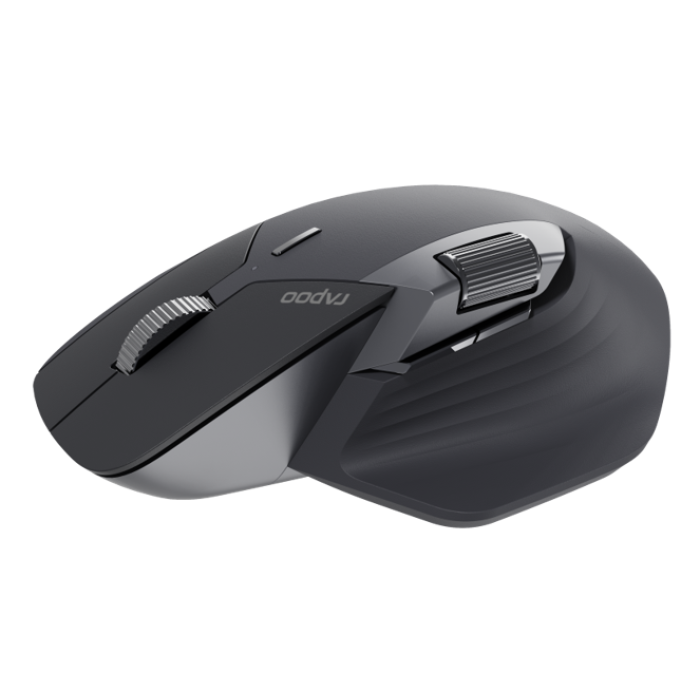 RAPOO 12527 MT760L MULTI-MODE OFFICE LARGE SIZE MOUSE GREY BK