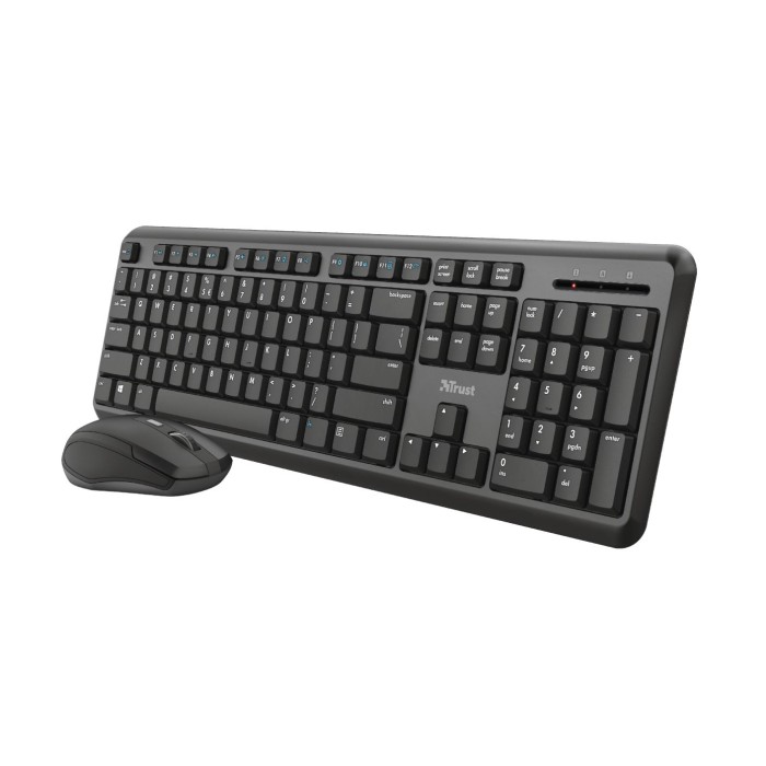 TRUST 23943 ODY WIRELESS KEYBOARD   MOUSE IT