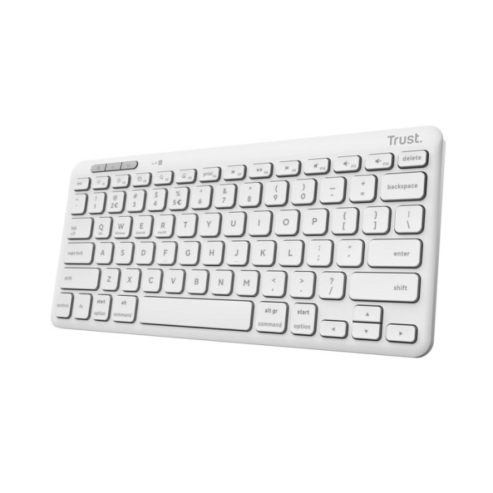 TRUST 25143 LYRA COMPACT WIRELESS KEYBOARD IT WHITE