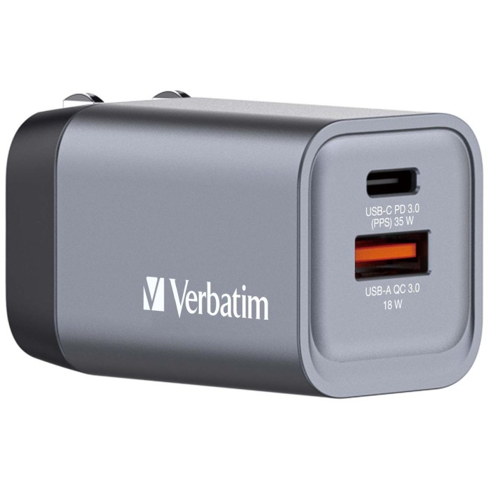 VERBATIM 32200 VERBATIM GNC-35 GAN CHARGER 35W