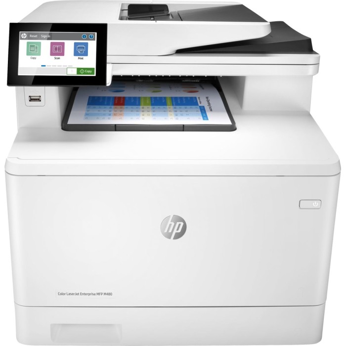 HP INC. 3QA55A#B19 COLOR LJ ENT MFP FAX M480F 27PPM ETH ADF SCAN FR