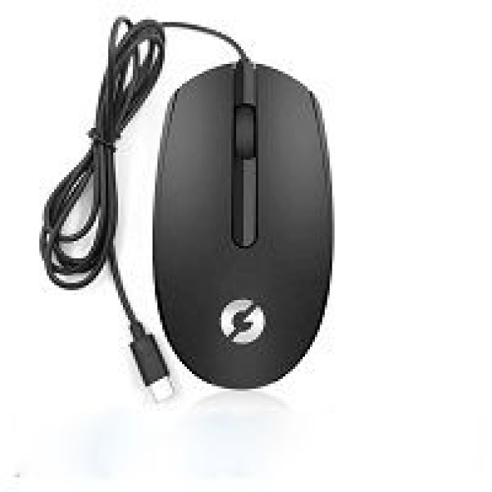 IGLOO AC-13B IGLOO MOUSE USB CABLATO TYPE-C *BLACK