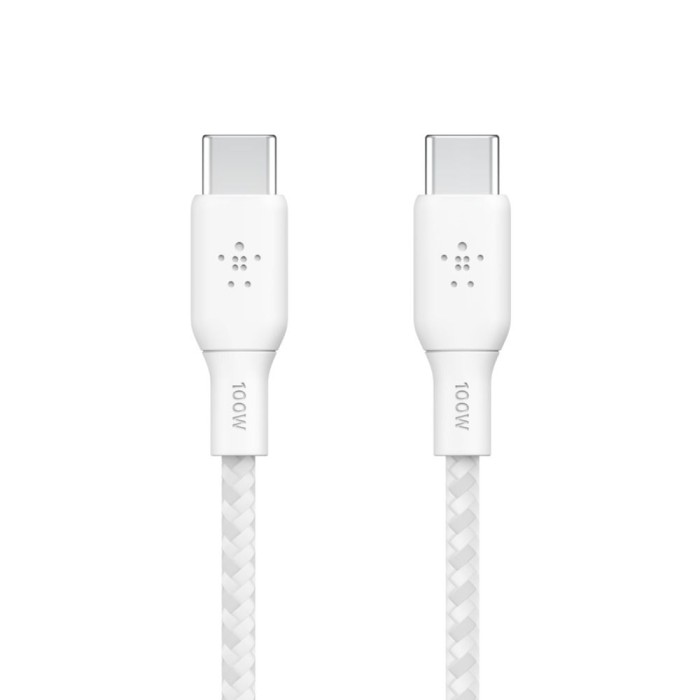 BELKIN CAB014BT2MWH BOOST CHARGE 100W USB-C TO USB-C 2.0 2M WHITE