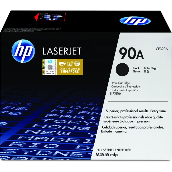 HP INC. CE390A HP LASERJET 90A CARTUCCIA NERO