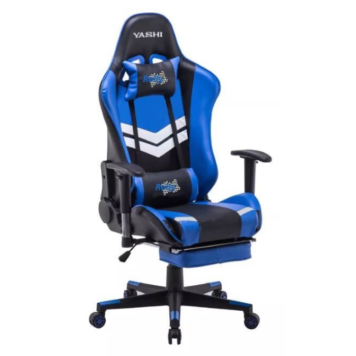 YASHI CY103 YASHI SEDIA GAMING BLUE/BLACK