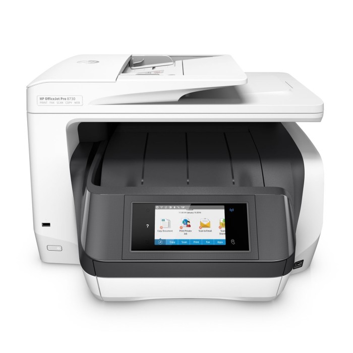 HP INC. D9L20A#A80 HP OJ PRO 8730 MFP FAX 24/20PPM ETH WIFI USB FR 1Y