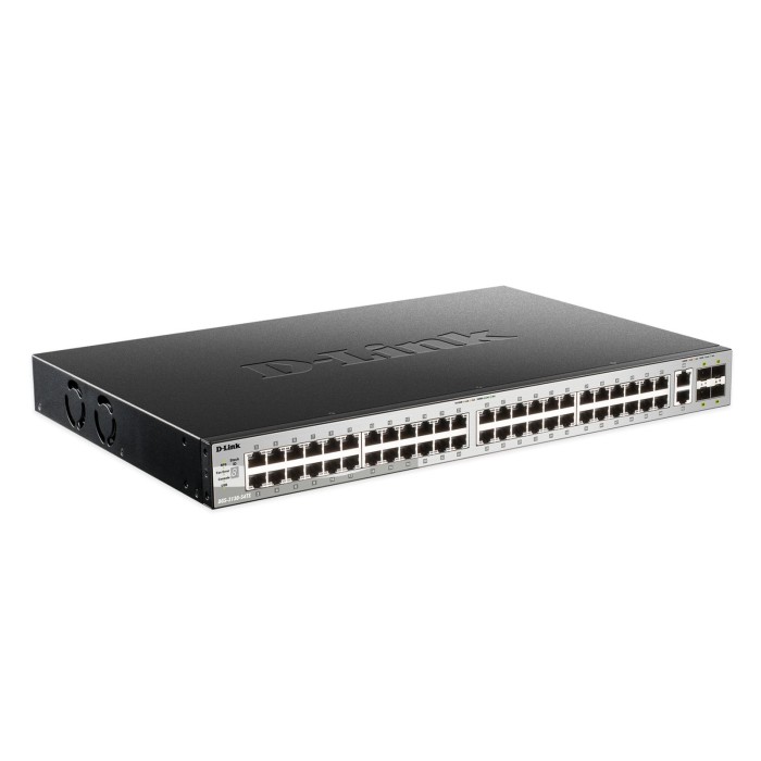 D-LINK DGS-3130-54TS/SI 48 X 10/100/1000BASE-T PORTS LAYER 3 STACKABLE