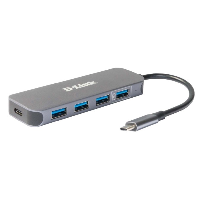 D-LINK DUB-2340 USB-C TO 4-PORT USB 3.0 HUB WITH POWER
