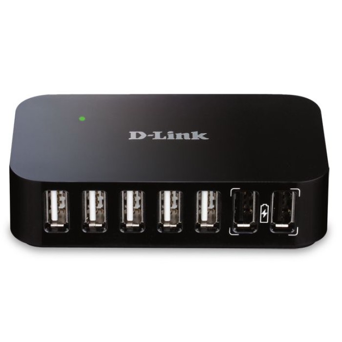 D-LINK DUB-H7 HUB D-LINK 7 PORTE USB 2.0  DA 480 MBPS