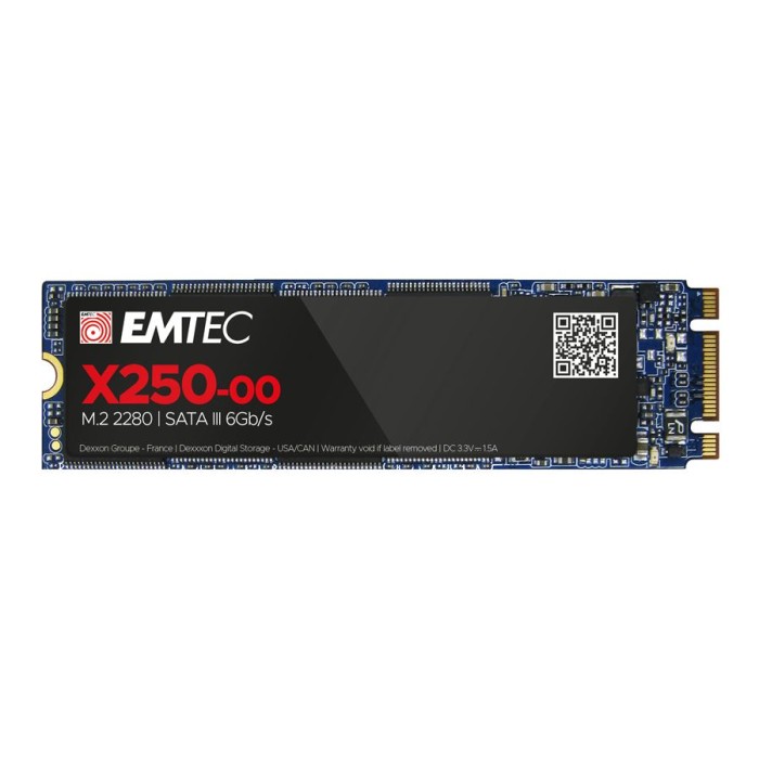 EMTEC ECSSD2TX250 EMTEC X250 SSD M2 SATA III 6GBS  2TB 3D NAND