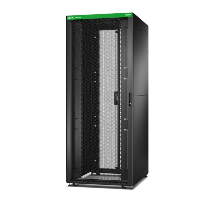 APC ER8282 EASY RACK 800MM/42U/800MM WITH SIDE PANEL.BLACK
