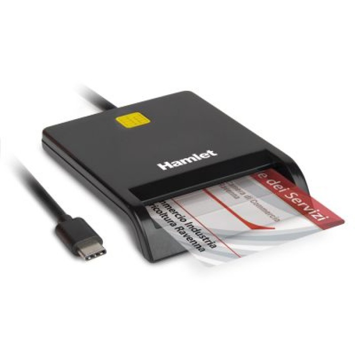 HAMLET HUSCR311C LETTORE SMART CARD USB 3.1 GEN 1 USB-C