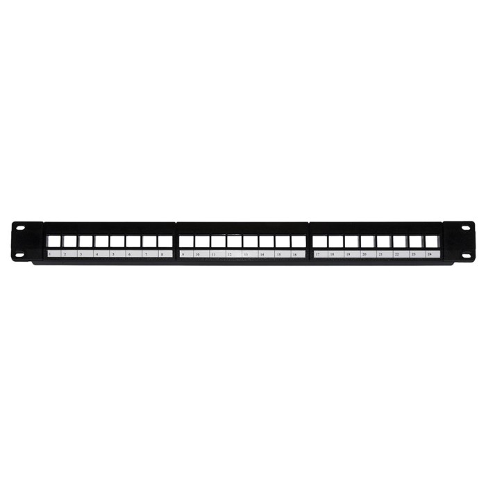 LINK LKPV24 PANNELLO PATCH VUOTO COLORE NERO 24 PORTE