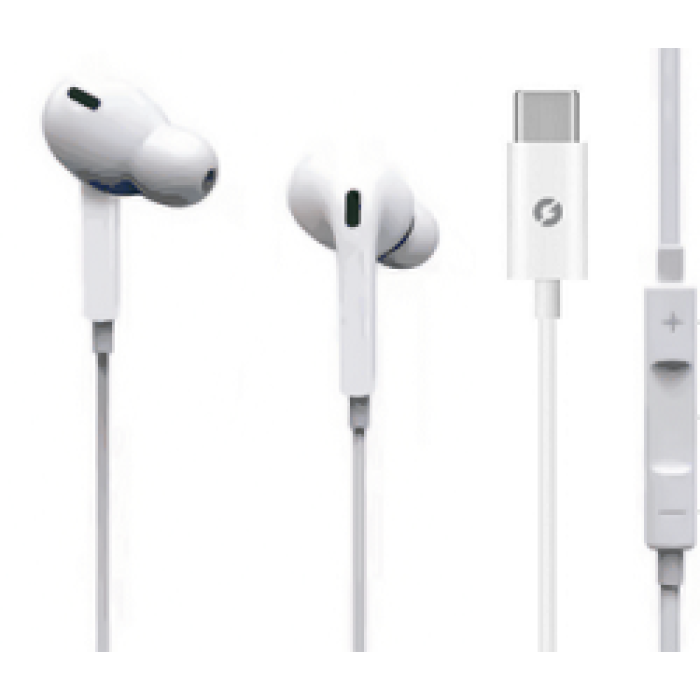 IGLOO MM-56W IGLOO EARPHONE TYPE-C WHITE