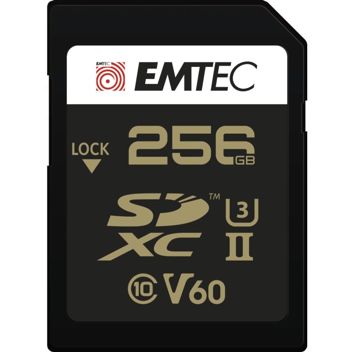 EMTEC ECMSD256GUHS2V60 EMTEC SD 256GB UHS-II U3 V60 ULTRA PRO