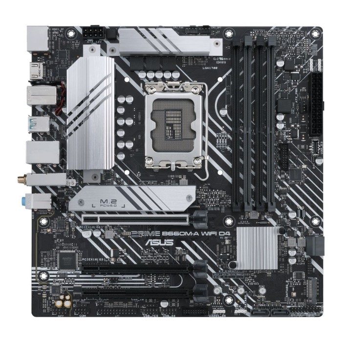 ASUS COMPONENTS 90MB1AE0-M1EAY0 ASUS MB PRIME B660M-A WIFI D4 MICROATX
