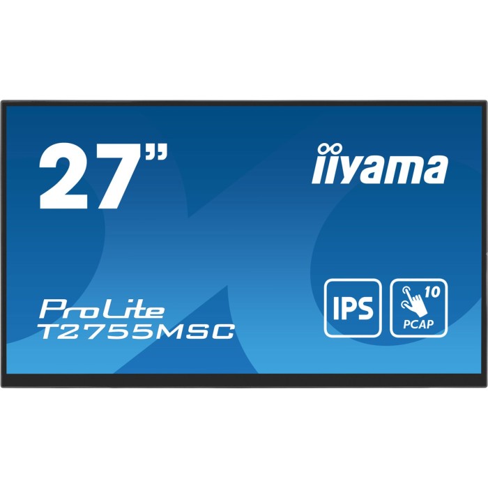 IIYAMA T2755MSC-B1 27  IPS Bonded PCAP 10P Touch. 1920x1080