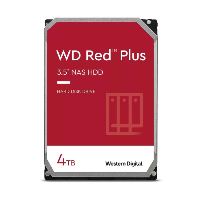 WESTERN DIGITAL WD40EFPX WD RED PLUS 4TB 3.5 5400RPM 256MB SATA3 CMR